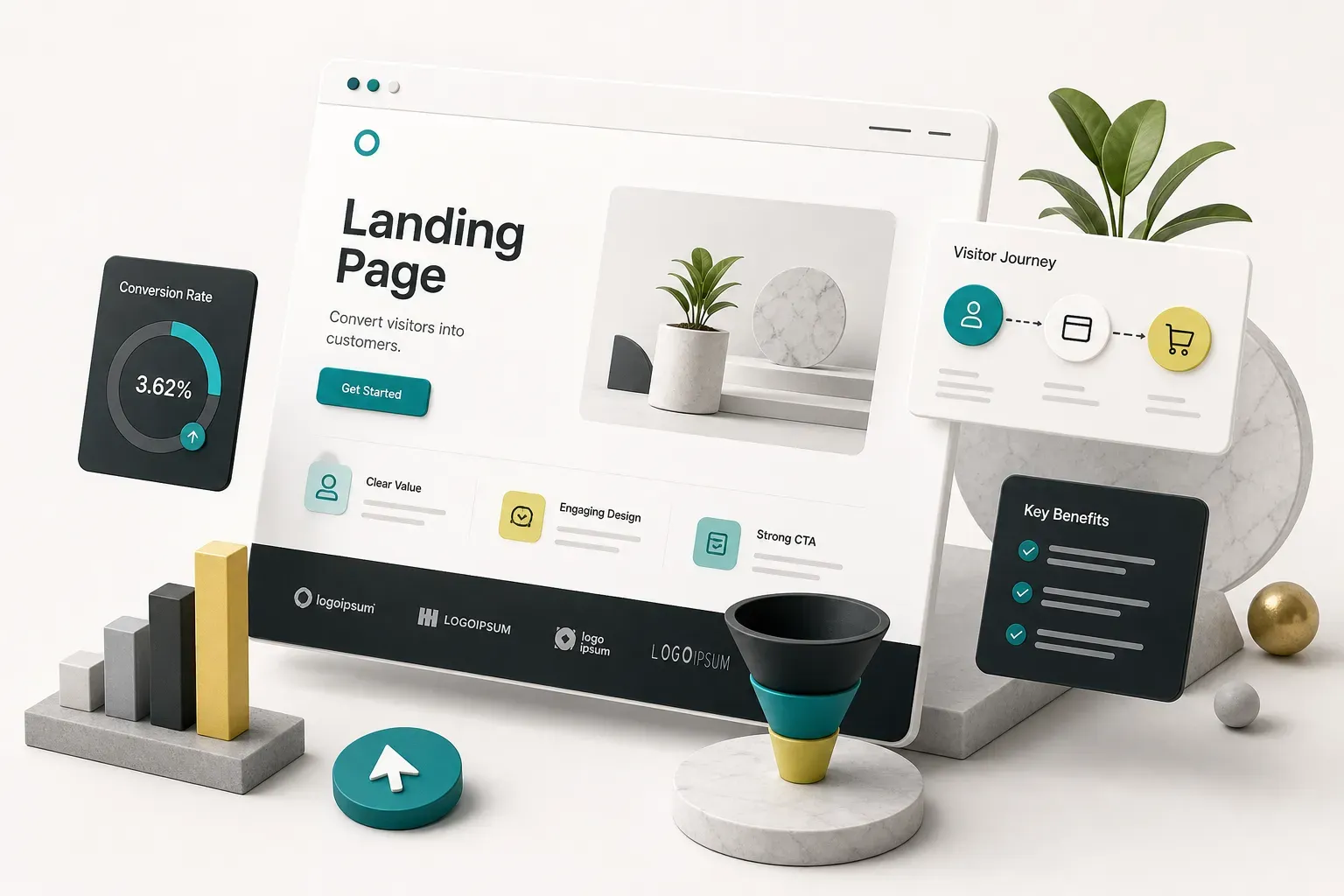 Landing oldal jelentése: hogyan segít egy célzott oldal a konverziók növelésében marketingkampányokban