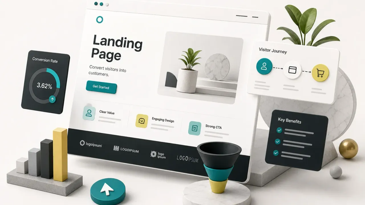 Landing oldal jelentése: hogyan segít egy célzott oldal a konverziók növelésében marketingkampányokban
